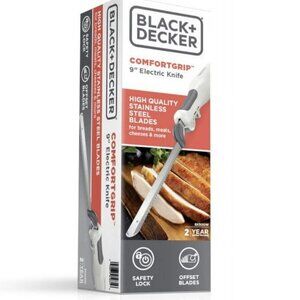 NEW Black & Decker 9 Inch Electric Carving Knife